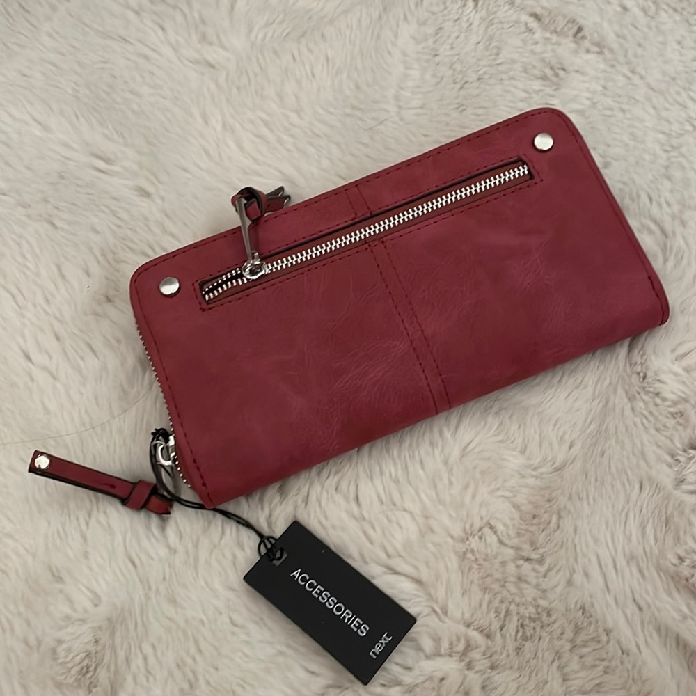 Faux Suede Wallet